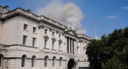 Más de cien bomberos salvaron un edificio emblemático de Londres