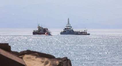 Naufragó un imponente velero de lujo en el sur de Italia