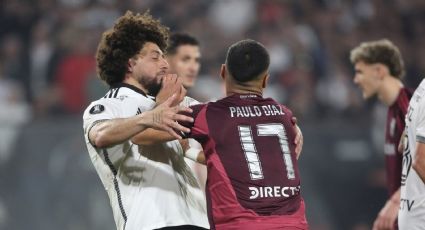 Paulo Díaz se refirió al intenso cruce que tuvo con Maximiliano Falcón en la Libertadores