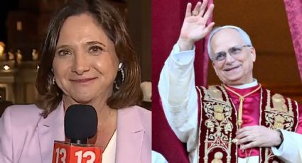 La emoción de Mónica Pérez en El Vaticano durante el anuncio del nuevo Papa León XIV