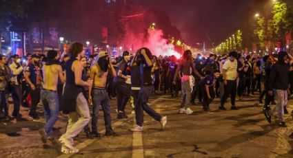 Dos personas perdieron la vida en los incidentes durante el festejo del PSG en París