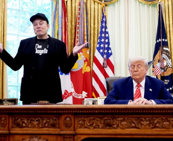 Donald Trump reafirma su distancia de Elon Musk ante la vista de todo el mundo